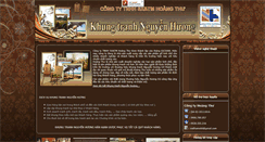 Desktop Screenshot of khungtranh.com