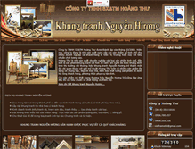 Tablet Screenshot of khungtranh.com